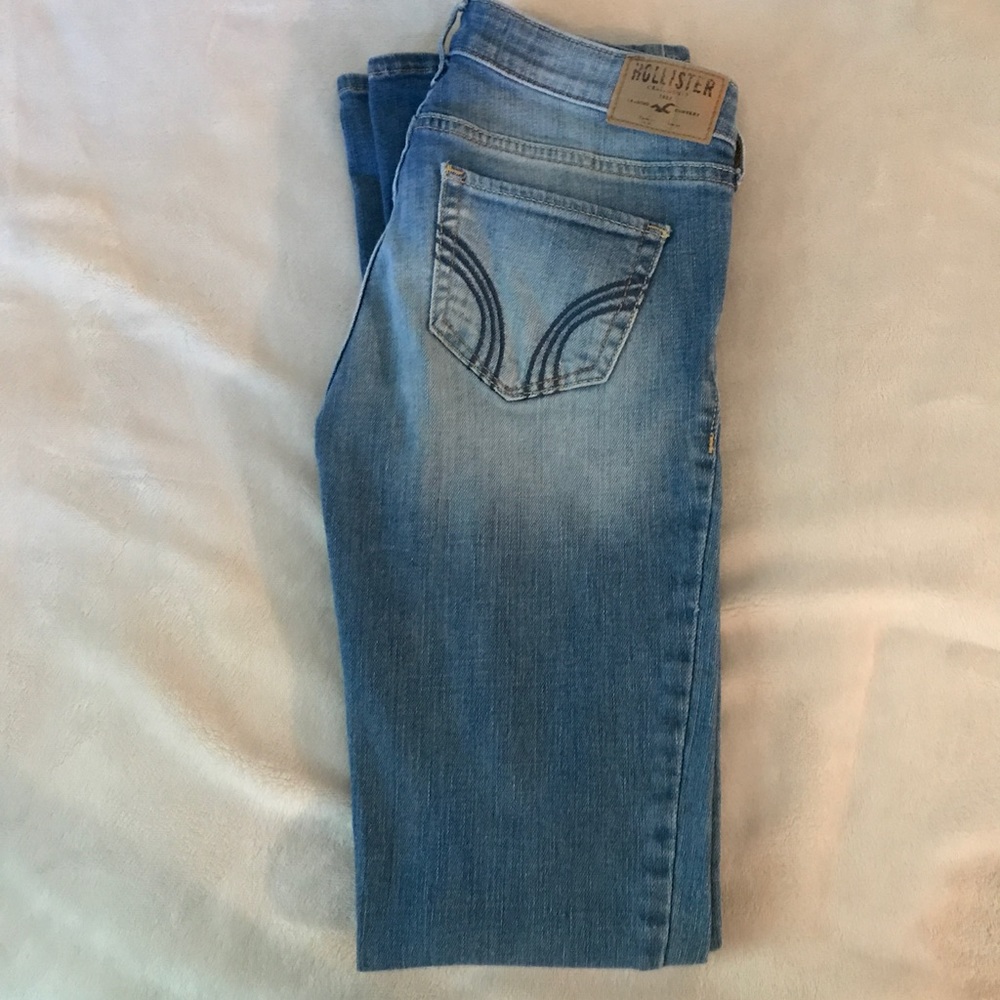 Light blue Hollister Boot cut jeans
